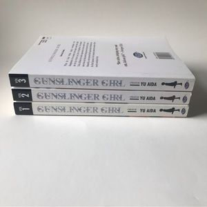 Gunslinger girl manga volumes 1,2,3